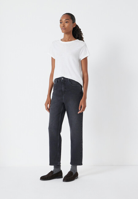 Nina Straight Crop Jeans