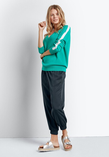 Angela Side Stripe Jumper