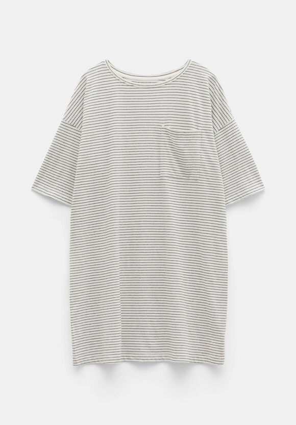 Ezra Striped Jersey Nightdress
