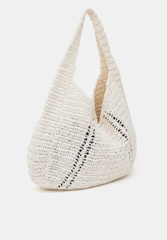Raffia Oversized Tote Bag