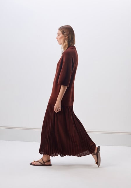 Gabriela Polo Knit Dress