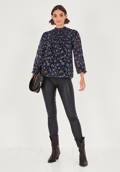 Fearne High Neck Blouse
