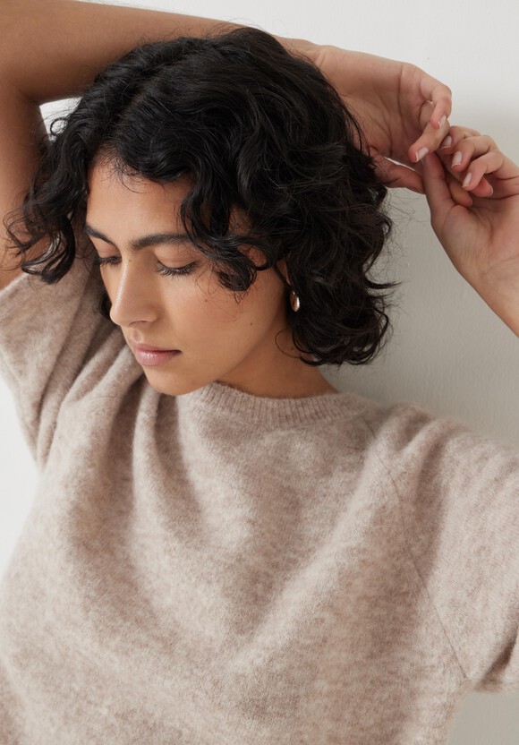 Lucia Knitted Crew Neck T-shirt