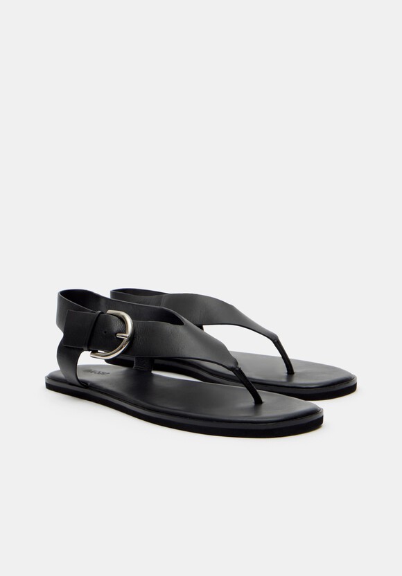 Brinley Buckle Toe Post Sandal