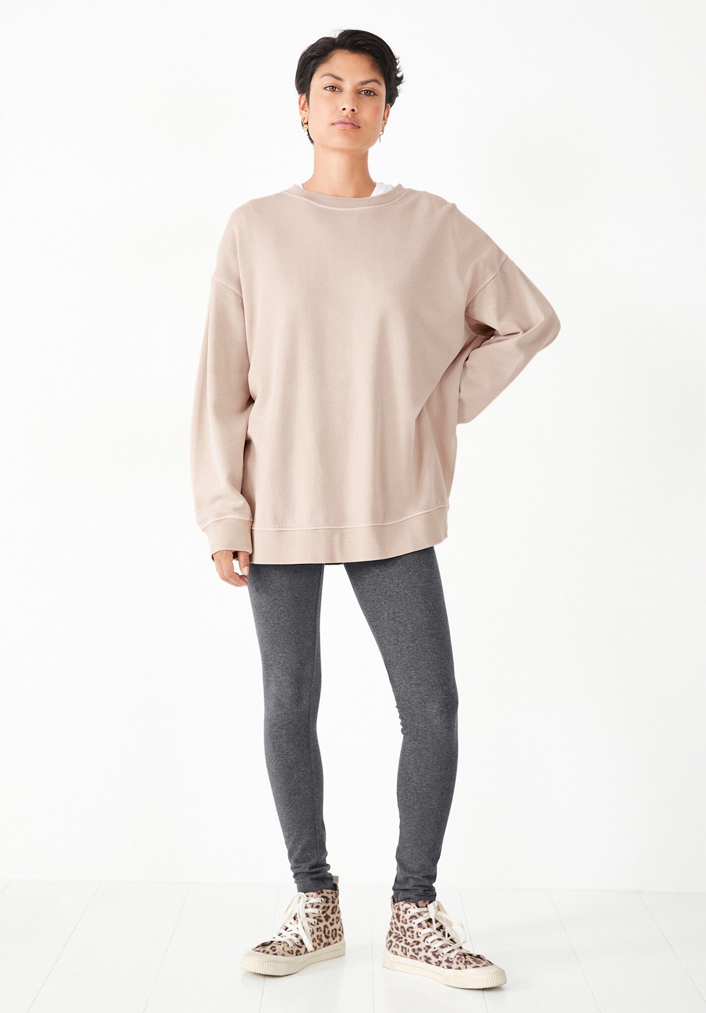 Oversized sweatshirt style store