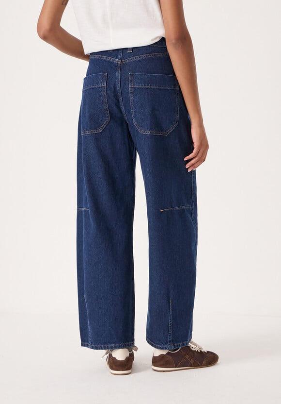 Bree Horseshoe Barrel Leg Jeans