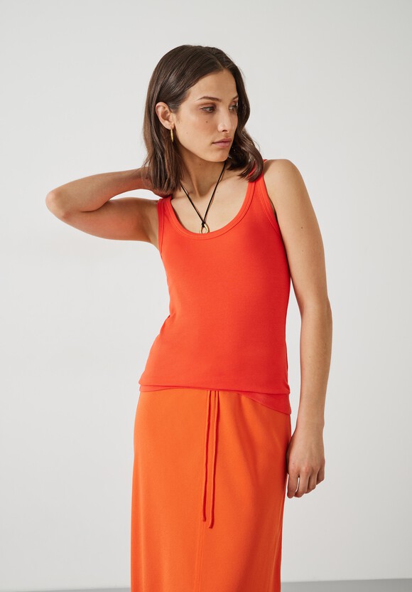 Seth Low Scoop Ribbed Vest