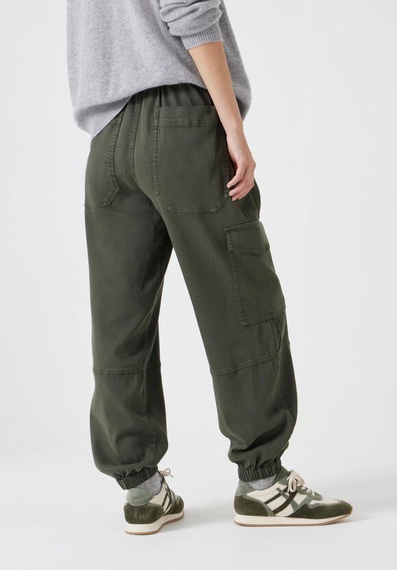 Ava Washed Cargo Trousers