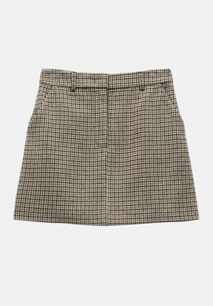 Esmae Checked Mini Skirt