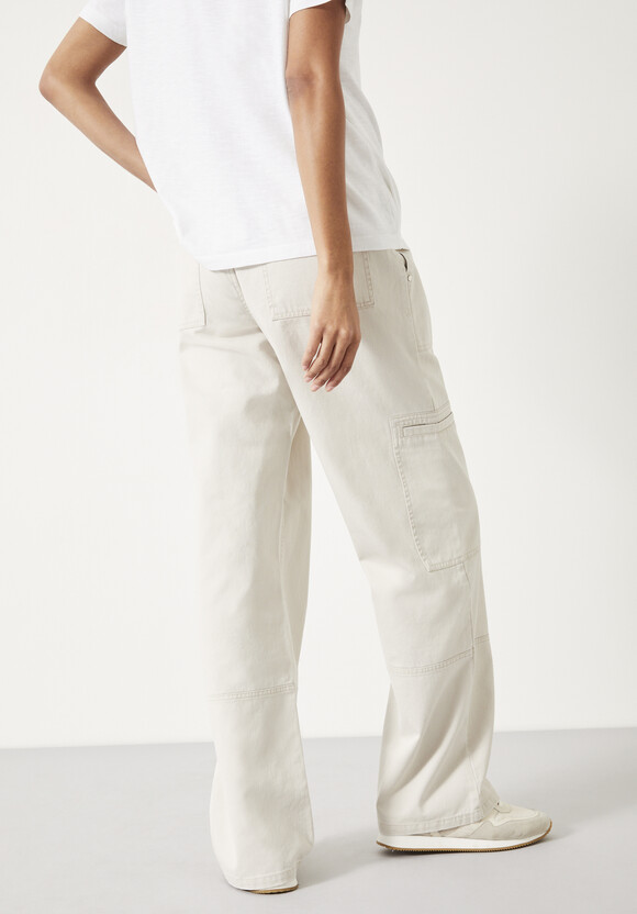 Sydney Utility Trousers | Light Beige | hush