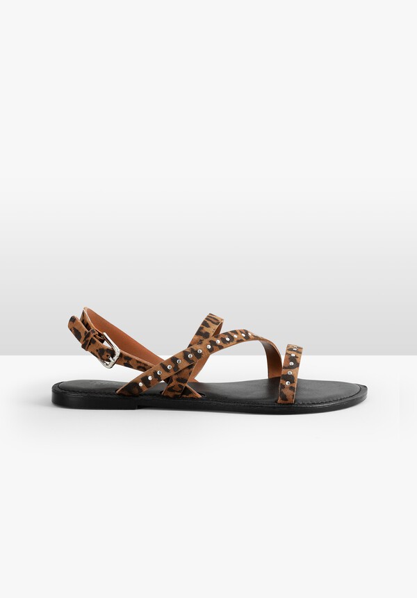Madden Leopard Sandals