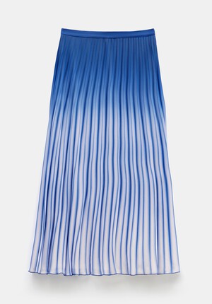 Olivia Maxi Ombre Pleat Skirt