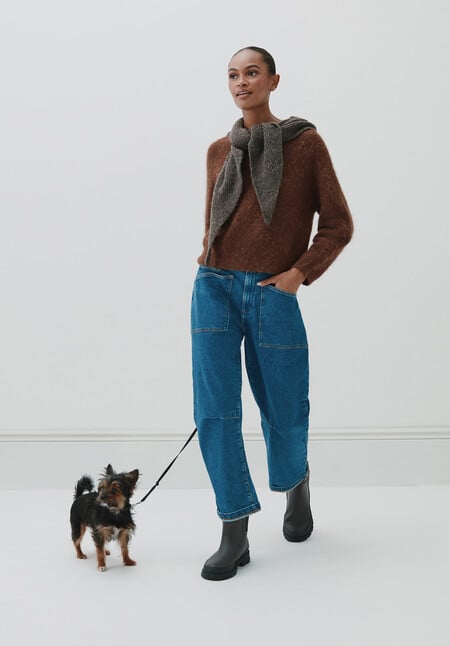 Cordi Barrel Leg Jeans