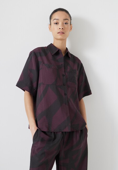 Air Flow Short Sleeve Collared Shirt