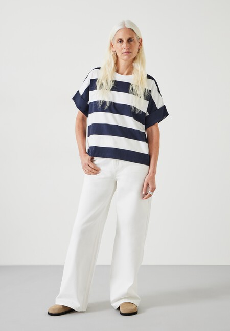 Sutton Stripe Boxy T-Shirt