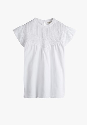 Floral Embroidered Tee