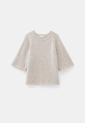 Lucia Knitted Crew Neck T-shirt