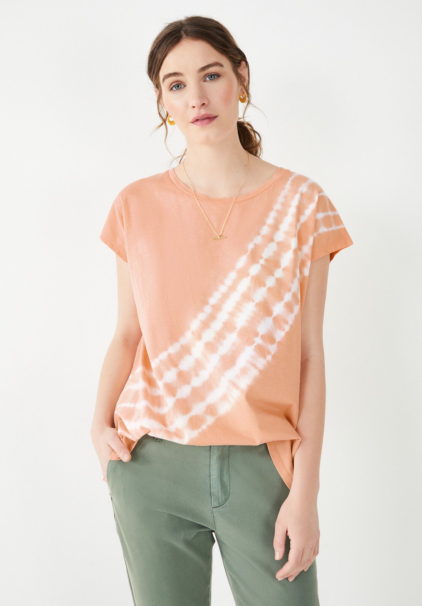 Womens tie store dye t shirt