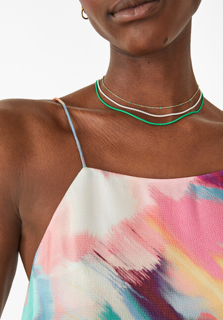 Elva Colour Chain Necklace