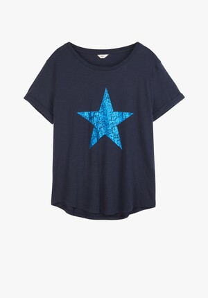 Metallic Crackle Star T-Shirt