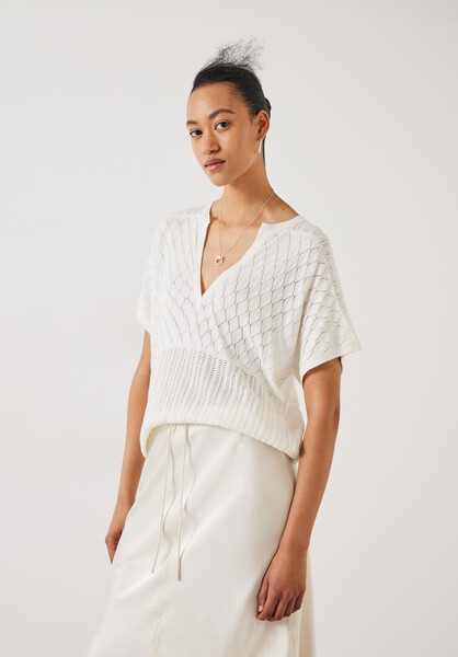 Adeena Relaxed Knit T-shirt