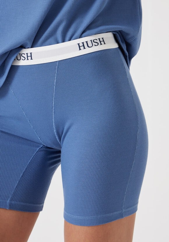 Ribbed Viscose Boxer Short Pyjamas Set