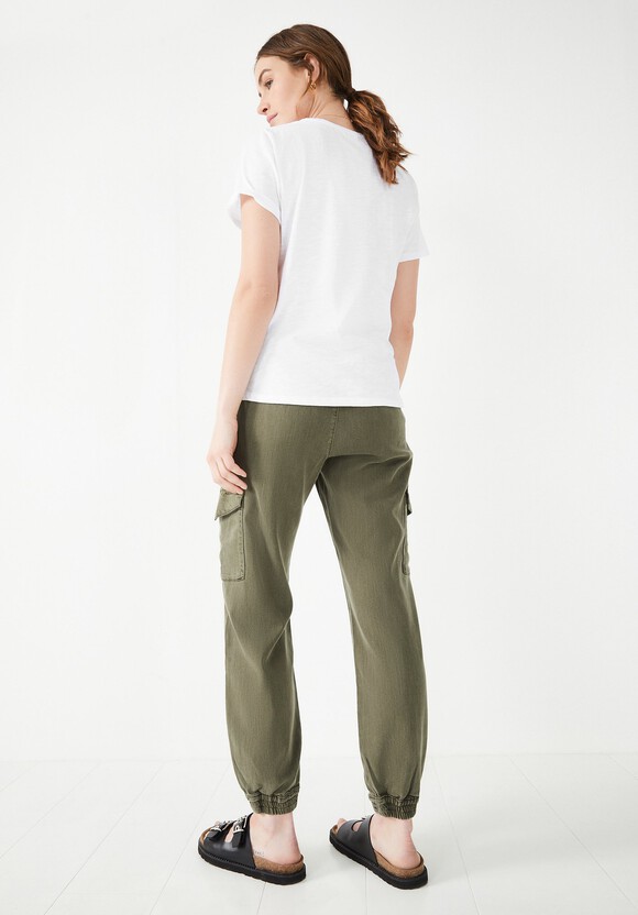 Washed Cargo Trousers