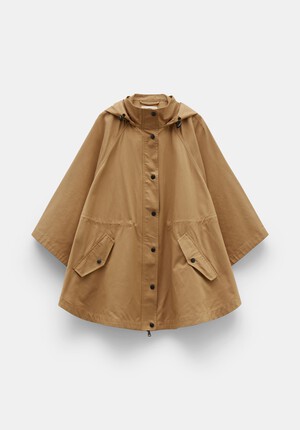 Vera Oversized Hooded Cape