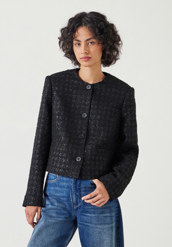 Ester Sequin Boucle Jacket
