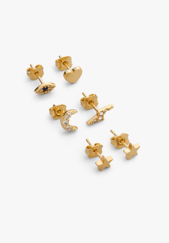 Ava Mixed Earring Set