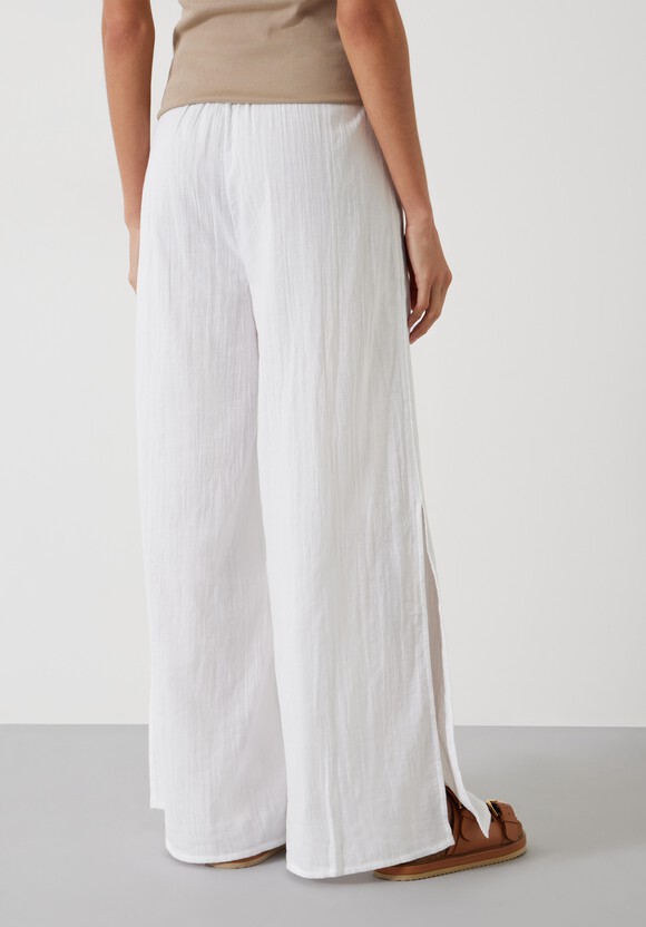 Elodie Oversized Cheesecloth Trousers