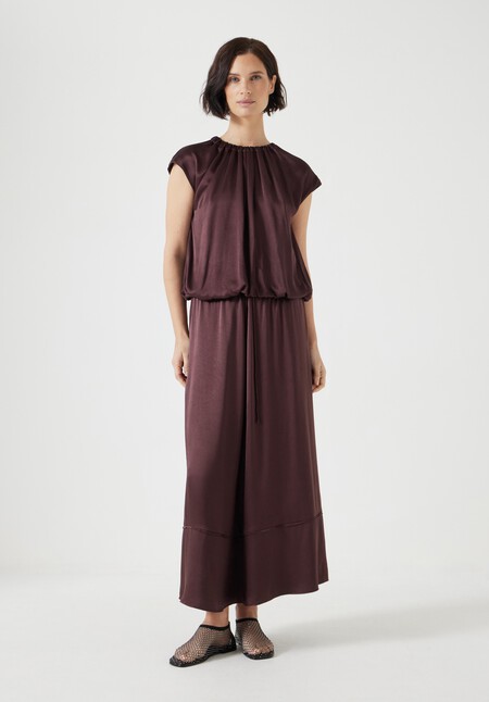 Satin Maxi Skirt