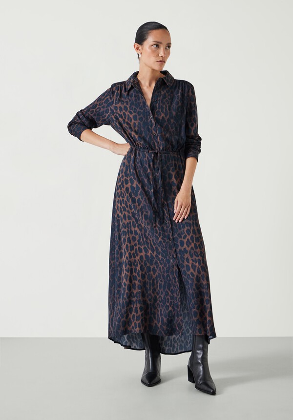 Rosey Midi Shirt Dress