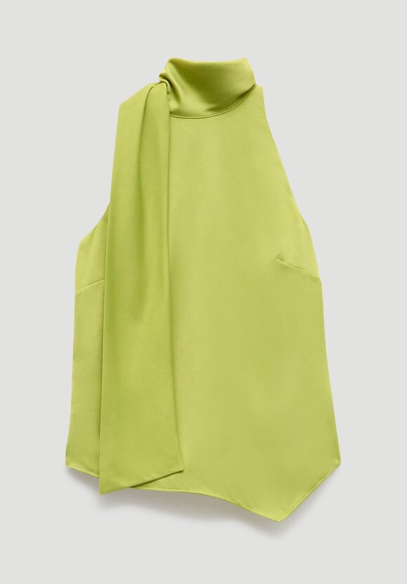 Halter Neck Satin Top Halter Neck Satin Top