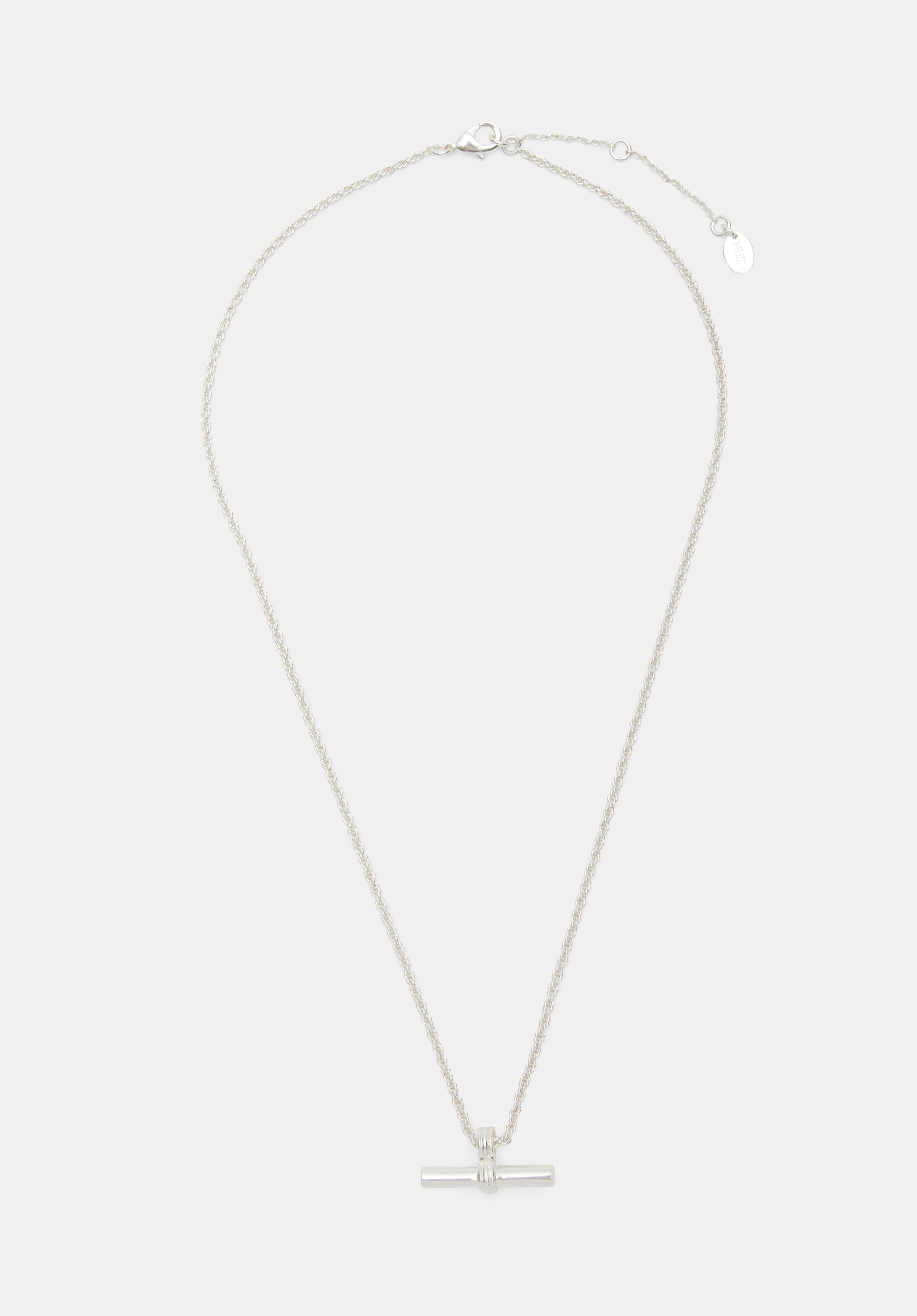 T bar necklace silver argos online