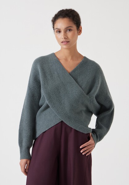 Bronte Cross Front Knit Jumper