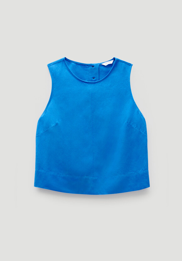 Vera Linen Blend Shell Top