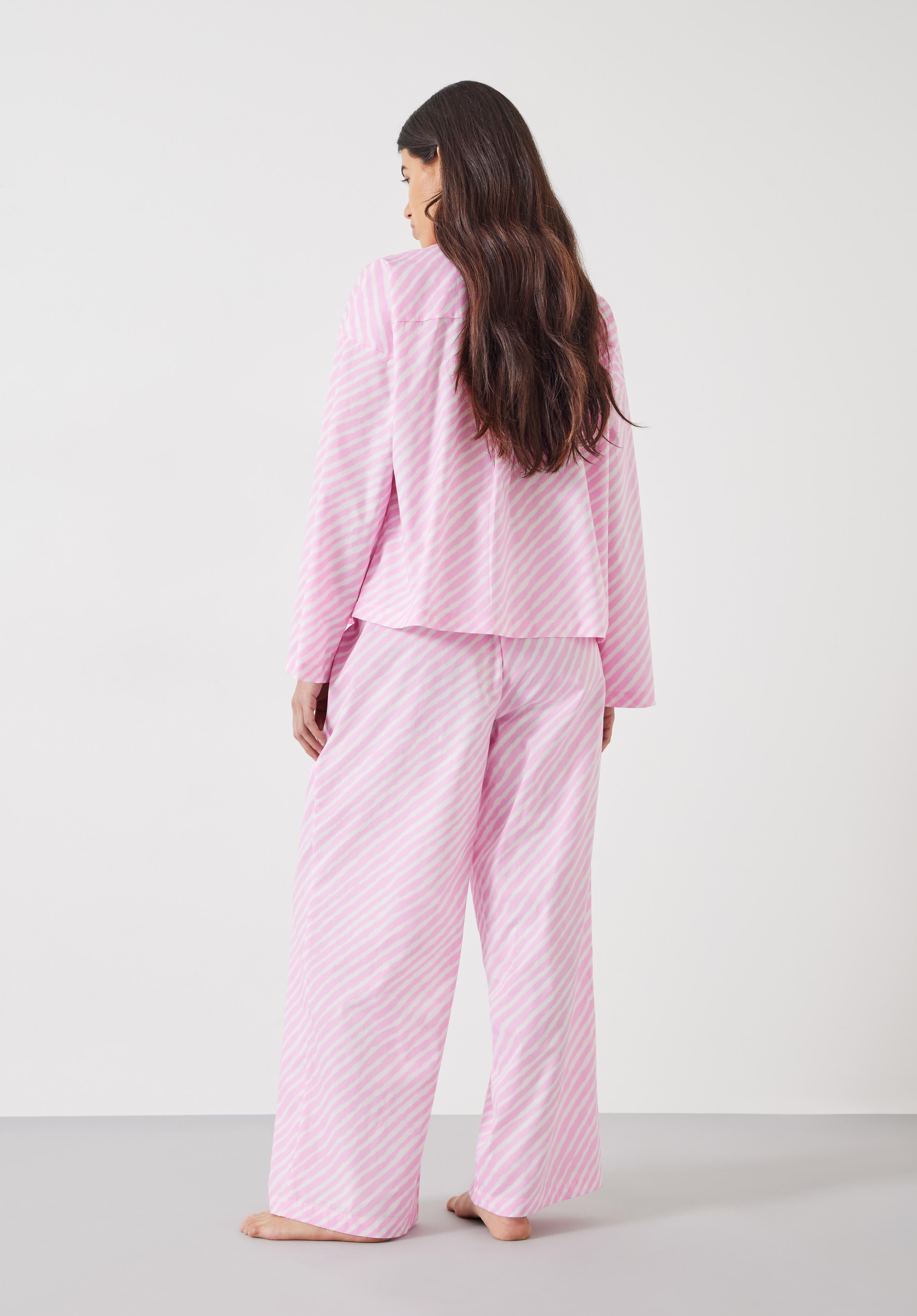 Cotton wide on sale leg pyjamas