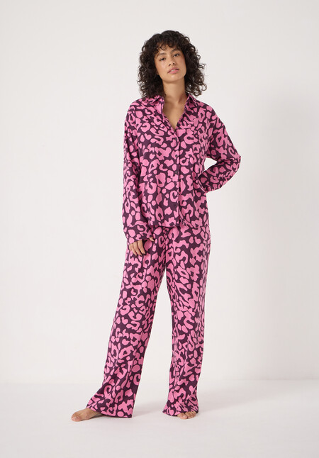 Brushed Cotton Animal Print Pyjamas