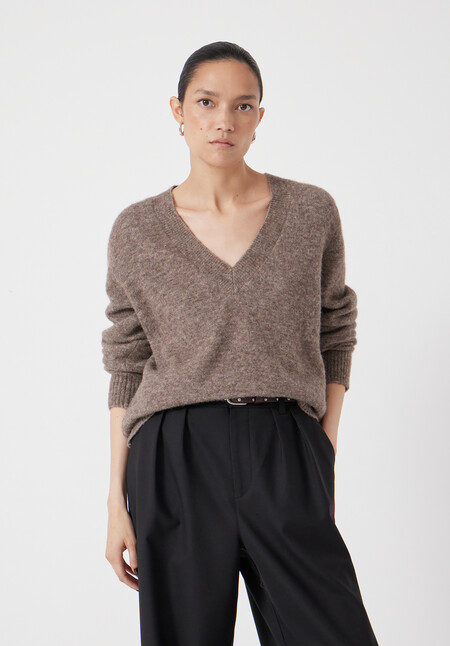 V Neck Knit Jumper