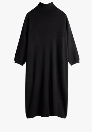 Annika Roll Neck Knit Dress