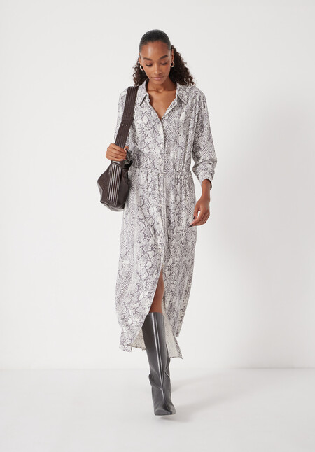 Rosey Midi Shirt Dress