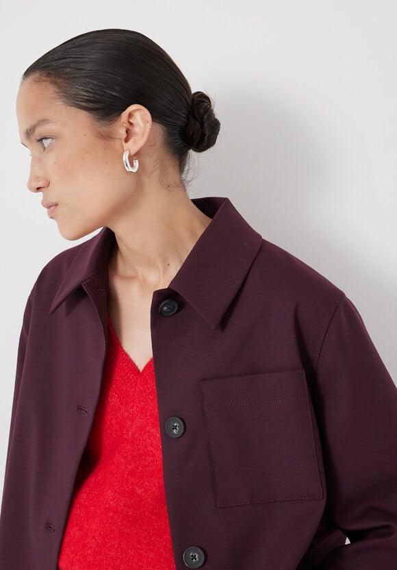 Wool Blend Jacket