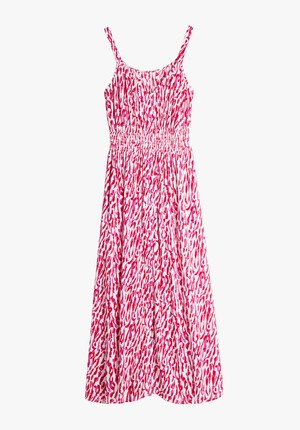 Evelina Shirred Dress