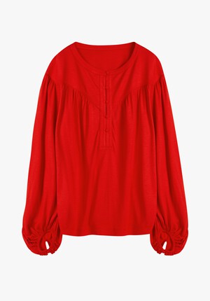 Jill Button Jersey Top