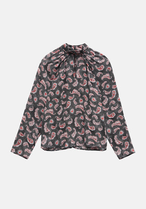 Leenah Keyhole Blouse