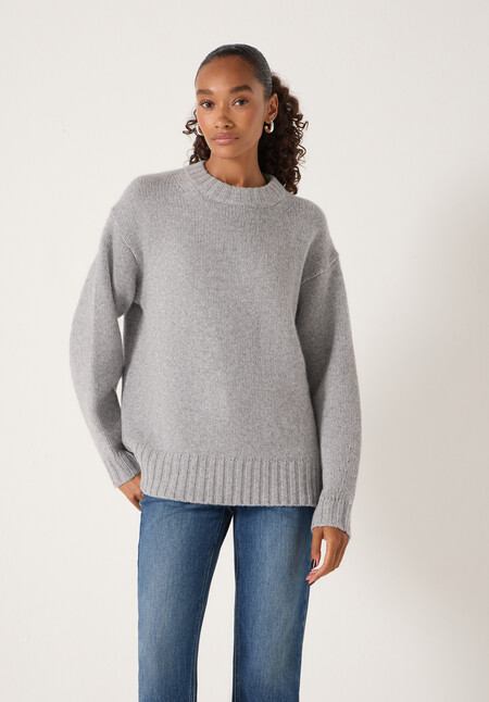 Longline Cashmere Cora Jumper