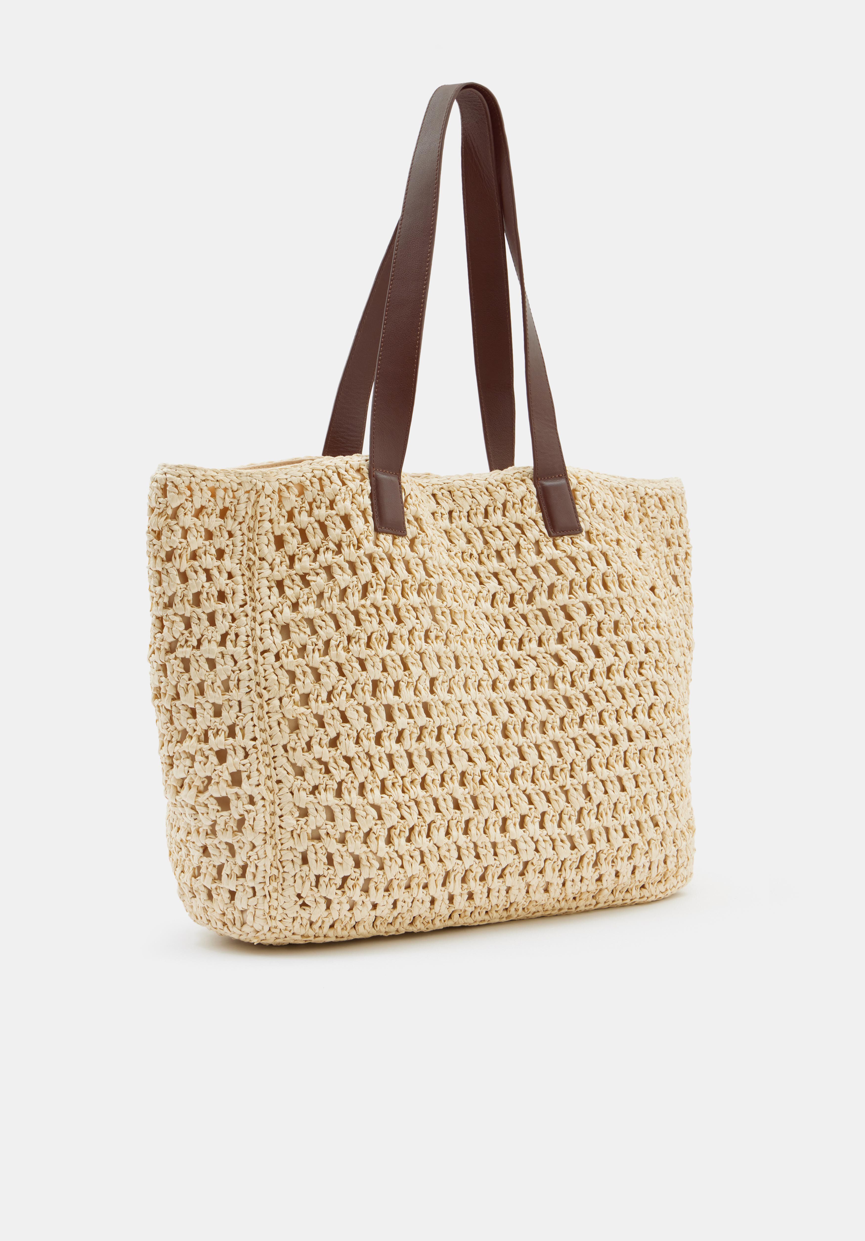 Packable straw tote 2025