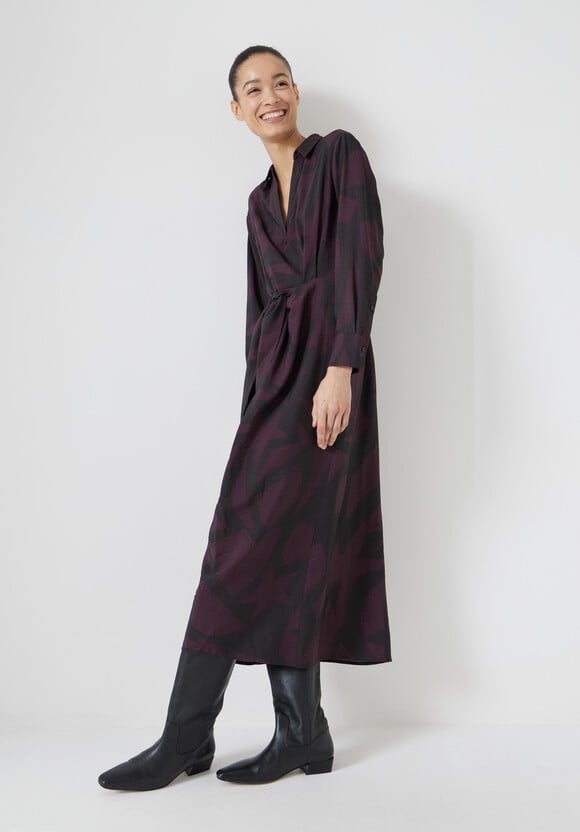 Maya Air Flow Front Tie Maxi Dress