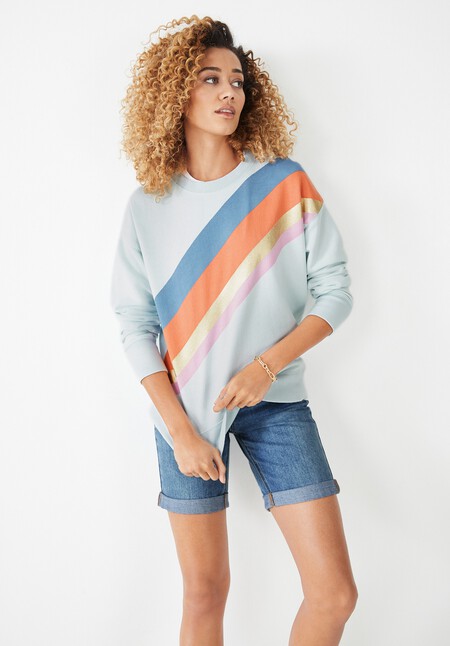 Rainbow Relaxed Sweatshirt